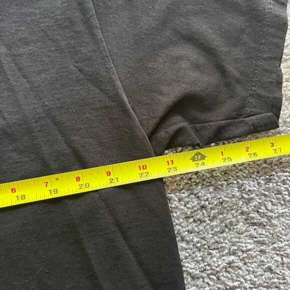 NEW Vintage Y2K Tommy Hilfiger Athletic Gear Barbell T Shirt Black Mens Sz L - Picture 7 of 8